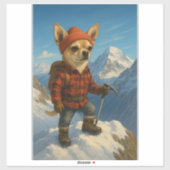 Gizmo Conquers Mont Blanc - The Alpine Adventure Sticker (Vel)