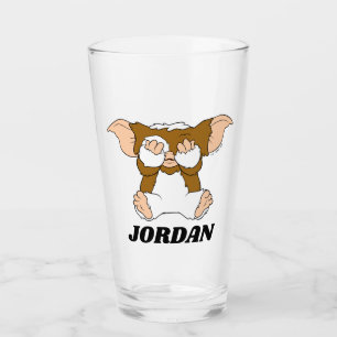 Gizmo Cute Comic Character Jouw namen toevoege Glas