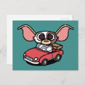 Gizmo | Cute Comic Driver Briefkaart (Voorkant / Achterkant)
