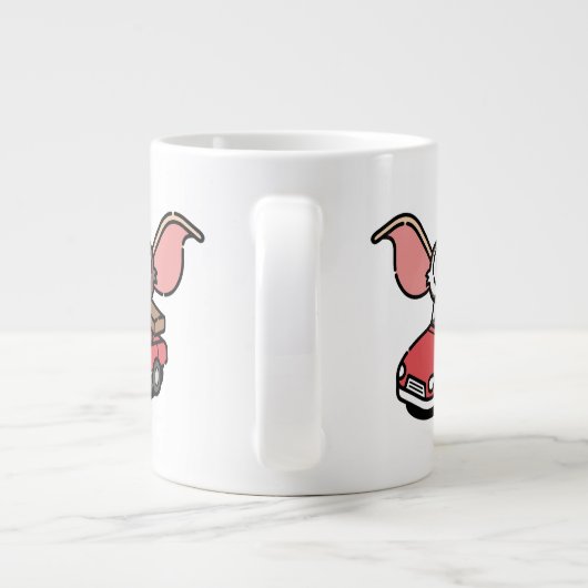 Gizmo | Cute Comic Driver Grote Koffiekop (Achterkant)