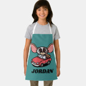 Gizmo | Cute Comic Driver | Jouw namen toevoegen Schort (Insitu)