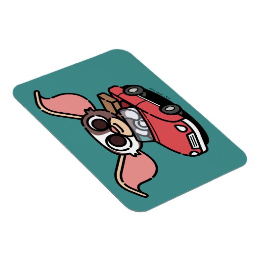 Gizmo | Cute Comic Driver Magneet (Rechterzijde)