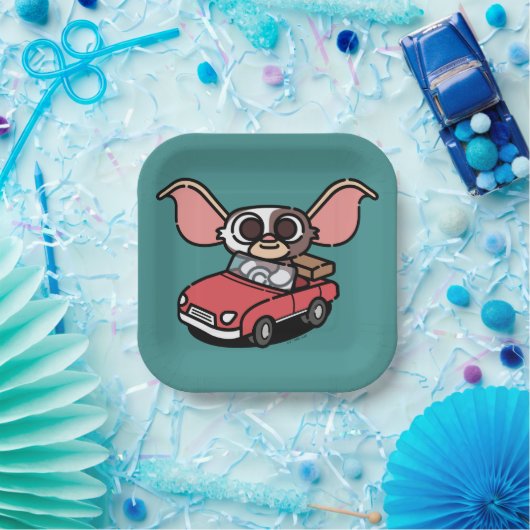 Gizmo | Cute Comic Driver Papieren Bordje (Feest)