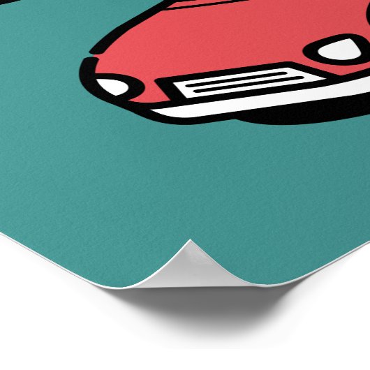 Gizmo | Cute Comic Driver Poster (Hoek)