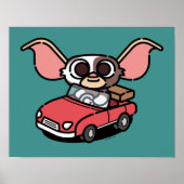 Gizmo | Cute Comic Driver Poster (Voorkant)