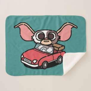 Gizmo Cute Comic Driver Sherpa Deken