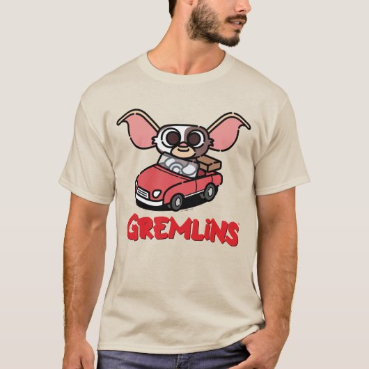 Gizmo | Cute Comic Driver T-shirt (Voorkant)