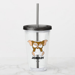 Gizmo Cute Comic Jouw namen toevoegen Acryl Drinkbeker