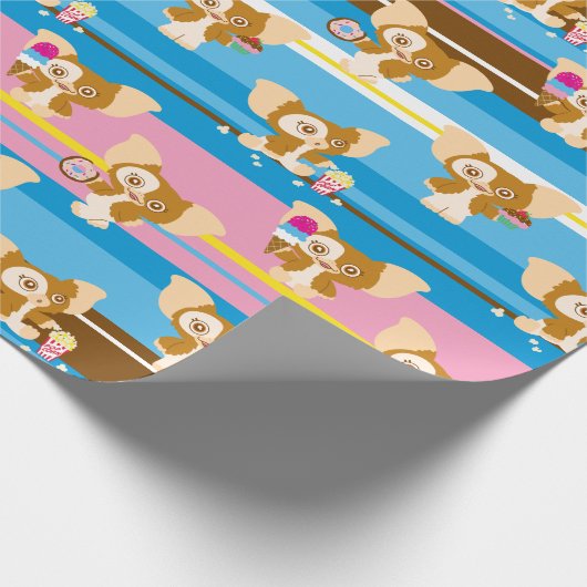 Gizmo | Cute Comic Pattern Cadeaupapier (Hoek)