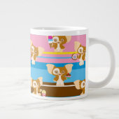 Gizmo | Cute Comic Pattern Grote Koffiekop (Rechts)