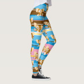 Gizmo | Cute Comic Pattern Leggings (Rechts)