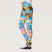 Gizmo | Cute Comic Pattern Leggings (Links)