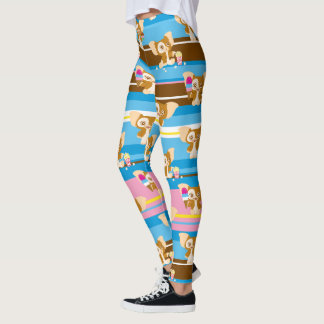 Gizmo | Cute Comic Pattern Leggings