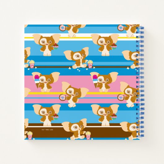 Gizmo | Cute Comic Pattern Notitieboek (Achterkant)