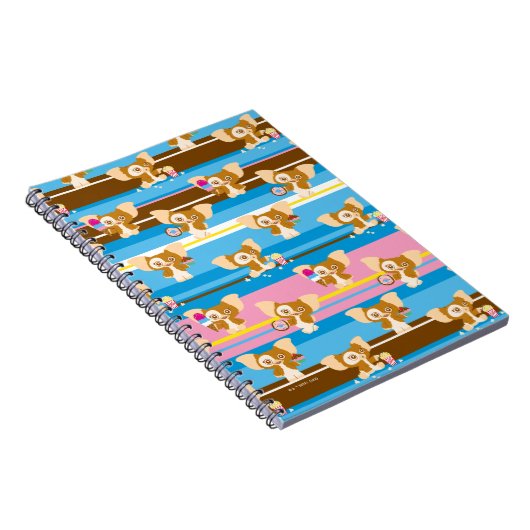 Gizmo | Cute Comic Pattern Notitieboek (Rechterzijde)