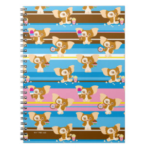 Gizmo Cute Comic Pattern Notitieboek