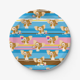 Gizmo   Cute Comic Pattern Papieren Bordje