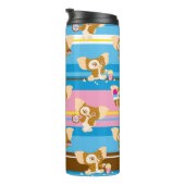 Gizmo | Cute Comic Pattern Thermosbeker (Geroteerd rechts)