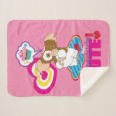 Gizmo | Dangereus Cute Sherpa Deken (Voorkant (horizontaal))