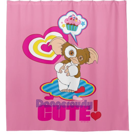 Gizmo | Dangerously Cute Douchegordijn (Voorkant)