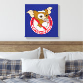 Gizmo | Diervoeders na middernacht Canvas Afdruk (Insitu (Slaapkamer))