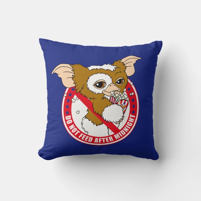 Gizmo | Diervoeders na middernacht Kussen (Voorkant)