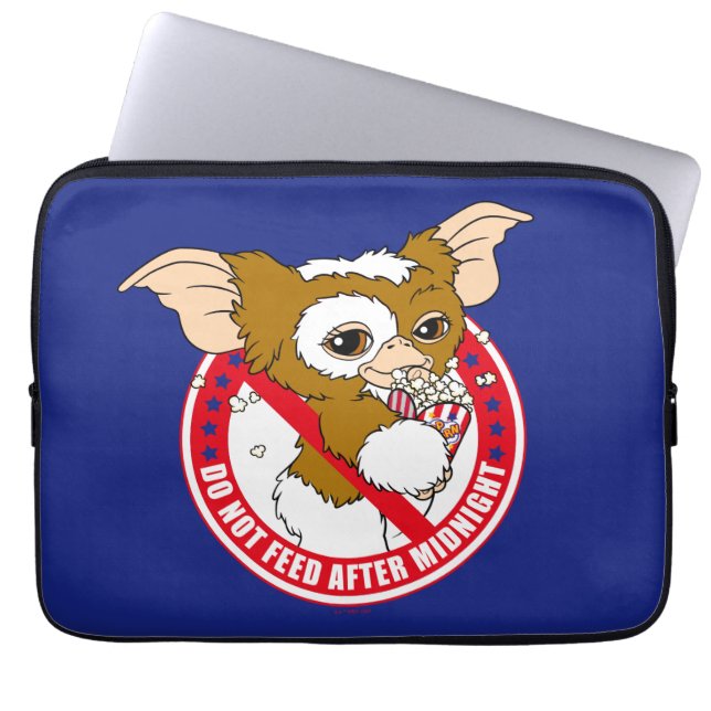 Gizmo | Diervoeders na middernacht Laptop Sleeve (Voorkant)