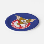 Gizmo | Diervoeders na middernacht Papieren Bordje (Gekanteld)