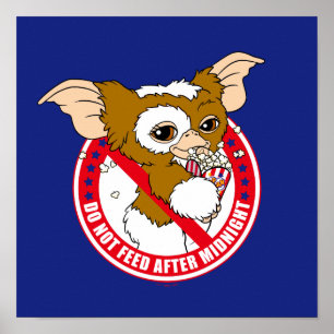 Gizmo Diervoeders na middernacht Poster