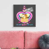 Gizmo | Dit pakket niet nat Canvas Afdruk (Insitu (Woonkamer))