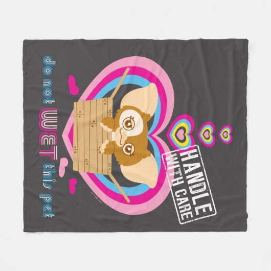 Gizmo | Dit pakket niet nat Fleece Deken (Voorkant (Horizontaal))