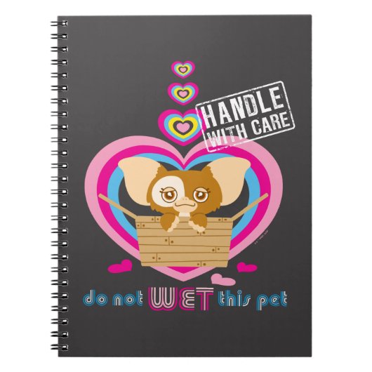 Gizmo | Dit pakket niet nat Notitieboek (Voorkant)