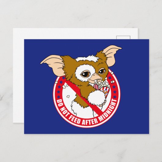 Gizmo | Do Not Feed After Midnight Briefkaart (Voorkant / Achterkant)