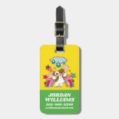 Gizmo | Dromen van regendruppels Bagagelabel (Voorkant verticaal)