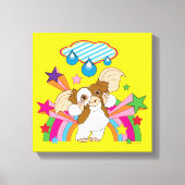 Gizmo | Dromen van regendruppels Canvas Afdruk (Voorkant)