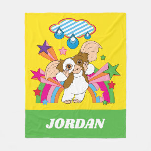 Gizmo   Dromen van regendruppels   Jouw namen toev Fleece Deken