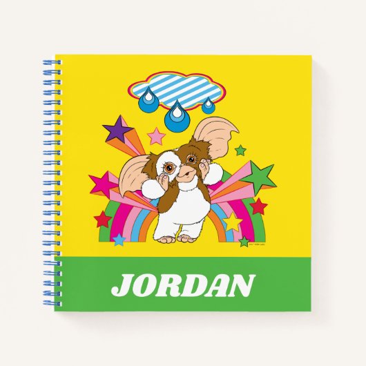 Gizmo | Dromen van regendruppels | Jouw namen toev Notitieboek (Voorkant)