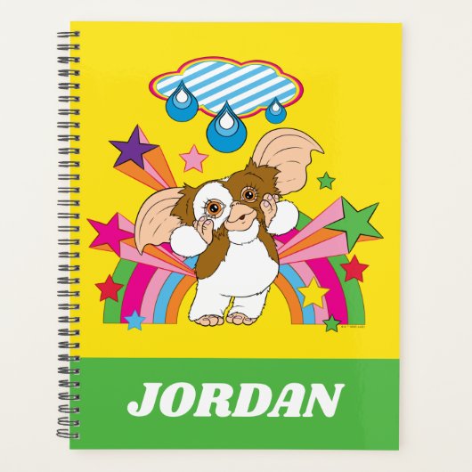 Gizmo | Dromen van regendruppels | Jouw namen toev Planner (Voorkant)