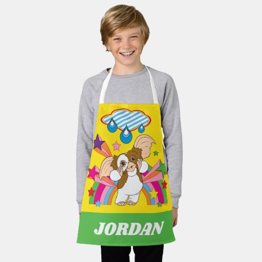 Gizmo | Dromen van regendruppels | Jouw namen toev Schort (Gedragen)