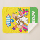 Gizmo | Dromen van regendruppels | Jouw namen toev Sherpa Deken (Voorkant (horizontaal))