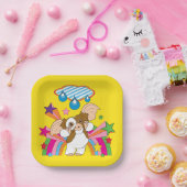 Gizmo | Dromen van regendruppels Papieren Bordje (Feest)