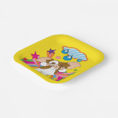 Gizmo | Dromen van regendruppels Papieren Bordje (Gebogen)