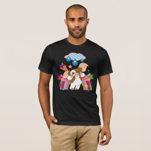 Gizmo | Dromen van regendruppels T-shirt (Voorkant volledig)