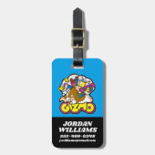 Gizmo | Dromen van zoet Bagagelabel (Voorkant verticaal)