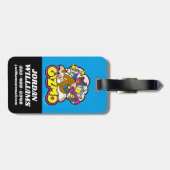 Gizmo | Dromen van zoet Bagagelabel (Achterkant horizontaal)