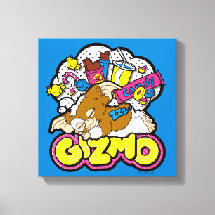Gizmo Dromen van zoet Canvas Afdruk