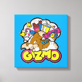 Gizmo | Dromen van zoet Canvas Afdruk (Voorkant)