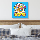 Gizmo | Dromen van zoet Canvas Afdruk (Insitu (Slaapkamer))