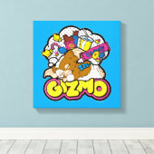 Gizmo | Dromen van zoet Canvas Afdruk (Insitu (Houten vloer))