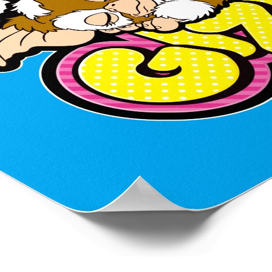 Gizmo | Dromen van zoet Poster (Hoek)